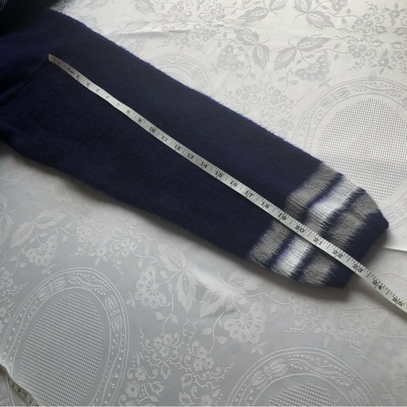 Dallas Cowboys Vintage Blue Zip-Up Wool Hooded Winter Warm Sweater Men’s Size XL - Picture 9 of 15